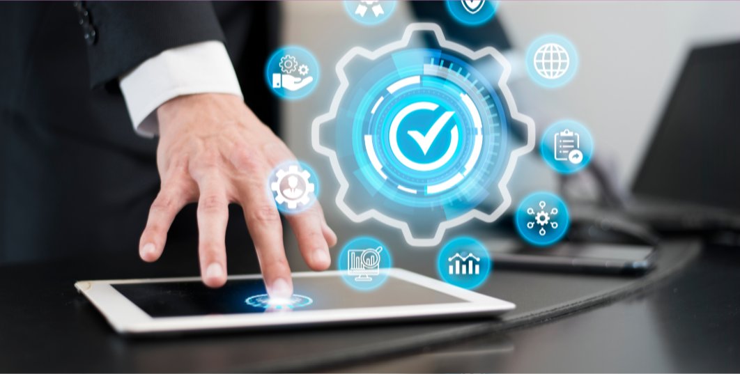 Procurement workflow on tablet